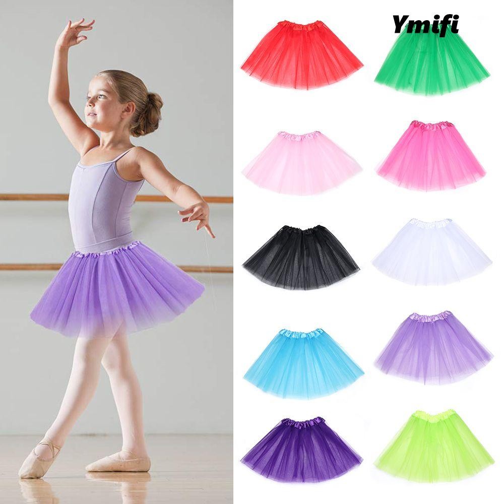 Đầm Ballet YMIFI Fancy Dance Party Performance Trang Phục Tulle Tutu Váy