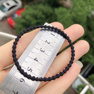 Dây Chun Buộc Đầu Cao Su Đàn Hồi Cao và Da Bò - Thiết Kế Đơn GiẢN Cho Nam Và NữRK57