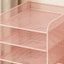 Bộ sắp xếp hồ sơ bàn EDIWANY, Kệ lưu trữ tài liệu tích hợp đa chức năng, Kệ sách nhiều lớp tiết kiệm không gian bằng kim loại Sử dụng văn phòng