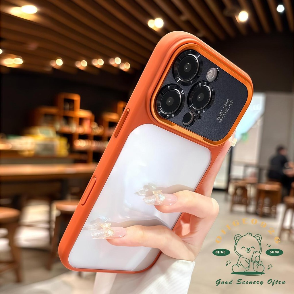 【 Ốp lưng iPhone17 】 Vỏ điện thoại trong suốt dạng lỏng mờ iphone17 Pro Max 16 15 cho vỏ iPhone Vỏ mềm silicon TPU chống sốc