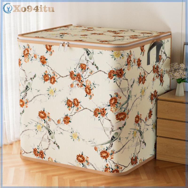 XOITU 100L Hộ Gia Đình Dung Tích Lớn Túi Bảo Quản Chất Liệu Không Dệt Tủ Quần Áo Sắp Xếp Tủ Quần Áo Có Thể Được Sử Dụng Cho Chăn Quần Áo Đồ Chơi VN