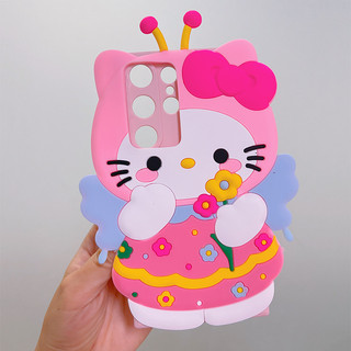Hoa Hello Kitty Bee Hoạt Hình Dành Cho Honor X8D X6D 400 500 Smart 600 Lite Magic 8 Lite X7D X9D TPU Vỏ Điện Thoại
