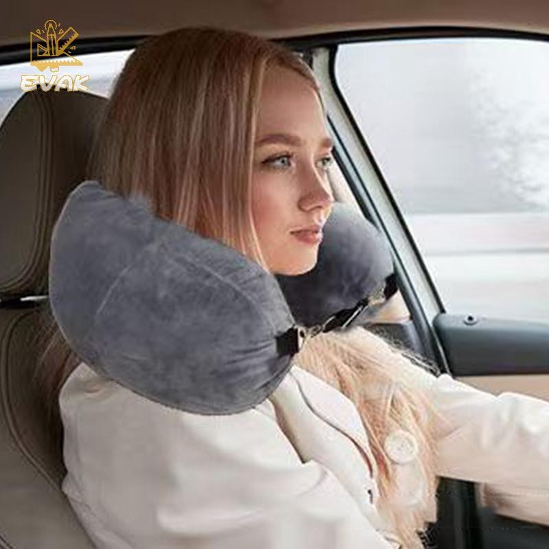 Alittlesetrtu Đầy Du Lịch Cổ Túi Bảo Quản Mang Theo Đệm Máy Bay Cổ Du Lịch Tự Đổ Di Động Du Lịch VN