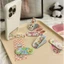 CODPhim Hoạt Hình Trang Điểm Gương Giá Đỡ Cho Điện Thoại Di Động Gấp Vô Hình Điện Thoại Cầm Đa Năng Gấp Gương Cho Bé Gái
