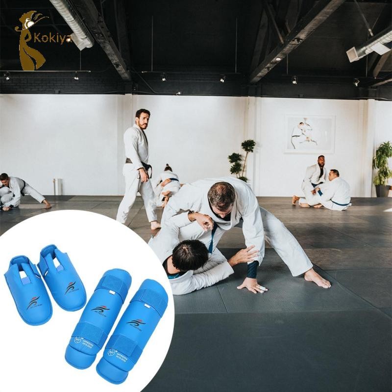 Strike Shin Guards Leg Guards Mắt cá chân Shin Kick Pads Hỗ trợ Kick độn cho bàn chân