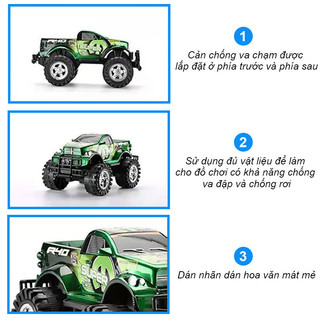 【BabyJoy】Mô hình xe bán tải khổng lồ,Chắc chắn và bền bỉ,thân hình quá khổ,Món quà sinh nhật tuyệt vời dành cho bé trai