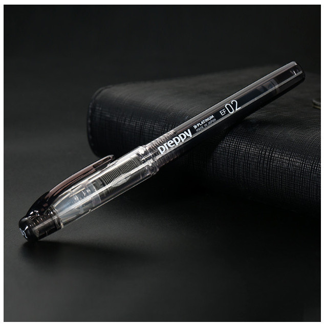 Bút viết mực, bút máy Nhật Bản Preppy F02 Platinum ( mẫu mới nét nhỏ 02).