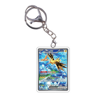 Pokemon Keychain Cards Style Mew Charizard Alakazam Magikarp SV2 151 Anime Game Characters Self Made Acr