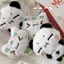 SRVN Hoạt Hình Hình Thỏ Gấu Trúc Sang Trọng Mặt Dây Chuyền Móc Khóa Kawaii Thời Trang Móc Khóa Dành Cho Nữ Bé Gái Phụ Kiện Mặt Dây Chuyền Bapa Dễ Thương.