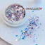 Bột Opal Hỗn Hợp Trang Sức Hàn Quốc Trang Sức Móng Tay Miếng Dán Lớn Màu Nhấp Nháy Tất Cả Trận Đấu Kim Sa Lấp Lánh Chất Liệu Tự Làm