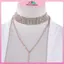 MYPANDA Thời Trang Nữ Xương Đòn Nelace Kim Cương Giả Mặt Dây Chuyền Dây Chuyền Choker Cổ Trang Sức.