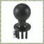 Bộ chuyển đổi đế bóng ba chân Mini di động cho Camera hành động 8 7 6 5 cho xe máy