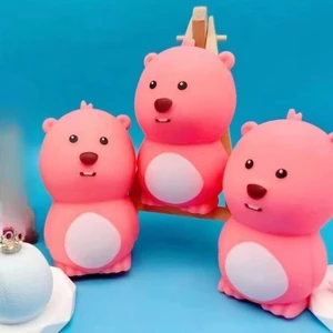 1 Chiếc Có Thể Tái Sử Dụng Co Giãn Rebound TPR Beaver Fidget Đồ Chơi Dành Cho Thanh Thiếu Niên Sự Chán Giảm Và Nội Thất Ô Tô Trang Trí Dễ Thương