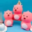 1 Chiếc Có Thể Tái Sử Dụng Co Giãn Rebound TPR Beaver Fidget Đồ Chơi Dành Cho Thanh Thiếu Niên Sự Chán Giảm Và Nội Thất Ô Tô Trang Trí Dễ Thương
