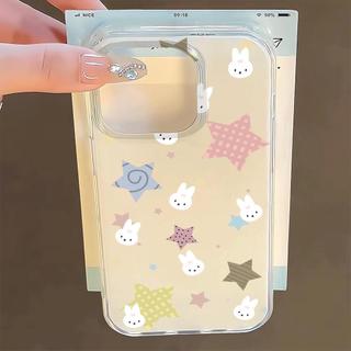 Macaron nhiều màu sao nền cho iPhone 17 trường hợp 1615plus hai lớp imd1413pro