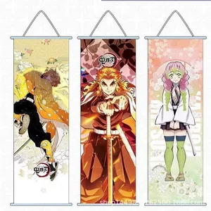 Demon Slayer Tranh Treo Tường Trận Gió Tokito Muichiro Tomioka Giyuu Nezuko Poster 6.16