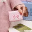Ví Ngắn CPINCP, Ví Đựng Tiền Xu Da PU Màu Dopamine, Nơ Di Động Dung Tích Lớn Đựng Thẻ Nữ Cô Gái