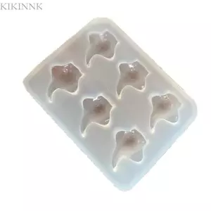 KIKIN Có Thể Tái Sử Dụng Quỷ Cá Khuôn Silicon Nhẹ Thủ Công Dụng Cụ Cho Trang Sức Thủ Công Và Xà Phòng Trang Trí Nhà Cửa Khuôn