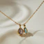 Shuling Nhiều Màu Sắc Zircon DIY Lấp Lánh Đá Quý Đa Năng Vòng Cổ Nữ