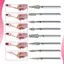 10 Cái Dao Phay Inox Cho Móng Tay Điện Mũi Khoan Móng Tay Phụ Kiện Máy Làm Móng Tay Tập Tin Móng Tay Gel Tẩy Dụng Cụ VN