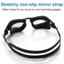Kính bơi chống sương mù LACYESUK, Kính bơi bằng silicon mềm chống vỡ, Thoải mái kín nước Unisex-Người lớn HD Kính nhìn rộng Bền trong suốt Sử dụng trong nhà