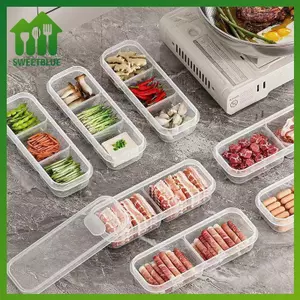 Hộp đựng thực phẩm SWEET giữ tươi cho tủ lạnh, cửa bên, đựng rau củ quả, gia vị, hộp tổ chức nhà bếp