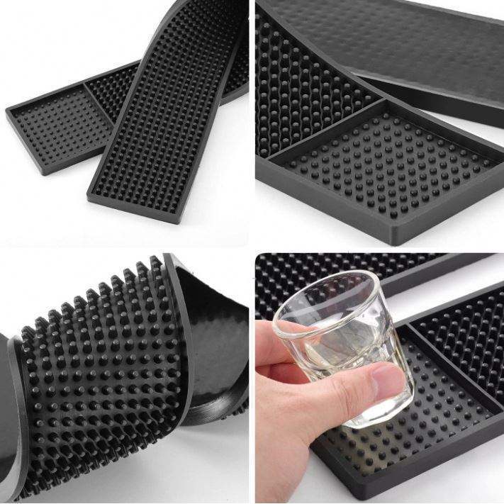Thảm Bar Pha Chế Cao Su Loại Dày (Đủ Size) - Thảm Lót Quầy Bar Chống Trượt