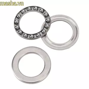 2 Bộ Vòng bi lực đẩy, Vòng bi lực đẩy máy bay nhẹ bằng thép không gỉ, Vòng bi máy bay OD 25mm ID 17mm cho Bafang BBS01 / BBS02 / BBSHD / G320 / M615 / G340 Động cơ truyền động giữa
