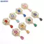 Bluelover 32 * 60MM cho kim cương giả Nút tóc Manualidades Phụ kiện Diy Flat ba Trâm cài Phụ kiện trang sức Mới