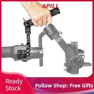 Apill Tay cầm Sling Grip Hợp kim nhôm Phụ kiện ổn định cầm tay gấp ngoài trời cho Ronin S/Ronin SC Ergonomic 1/4 3/8in Lỗ vít Giao diện giày lạnh
