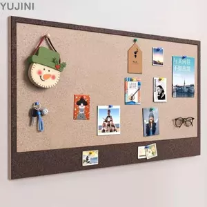 Nhãn dán tường ảnh YUJUNI, Giá trưng bày trang trí không làm tổn thương bảng nỉ tường, Bảng lưu trữ tự dính Bảng tin Trang trí ký túc xá
