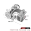 Dây buộc xe tải Dây buộc phong cách mới Dây buộc đa chức năng Dây nhỏ Cố định Dây buộc không hàn KLA2
