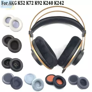 Đệm Tai JVSUB, Miếng Đệm Tai Mềm Bền Đẹp, Tai Nghe Xốp Thay Thế Tai Nghe Tai Nghe Cho AKG K52 K72 K92 K240 K242 Phụ Kiện Tai Nghe