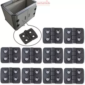 Bản lề cửa nhựa ITRUMPET, Bản lề nhỏ bền màu đen, Phần cứng chuyên nghiệp Bản lề cửa tủ nhựa ABS chống mài mòn cho đồ nội thất