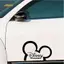 Thích Hợp Cho Hoạt Hình Mickey Disney Phản Quang Xe Dán Hoạt Hình Độc Đáo Dễ Thương Ngộ nghĩnh Thân Xe Trang Trí Phía Sau 26.3.22