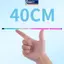 MAKY 40cm Kính Thiên Văn Ngắn Cần Câu Siêu Nhẹ Dòng Cực Ngắn Tay Mỏng Cần Câu Cá Cho Người Lớn Trẻ Em Dễ Cầm Tay VN