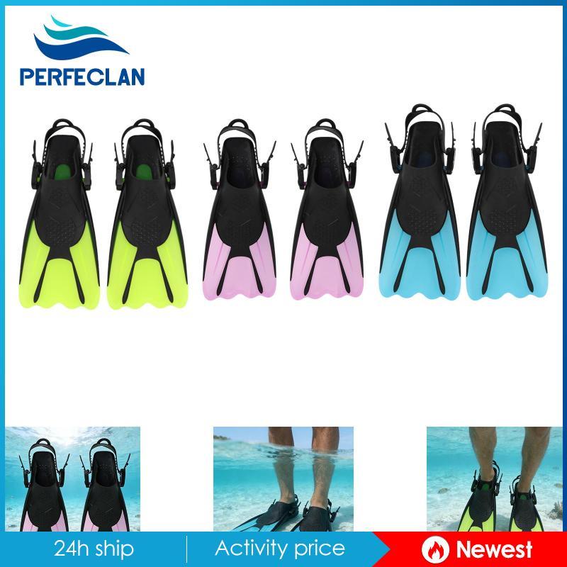Mở Gót Chân Flippers Silicon Bơi Vây Ngắn Vây Flippers Thoải Mái Lặn Vây Cho Bơi Người Lớn Và Trẻ Em