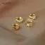 AqToCna Nhỏ Sáng Bóng Zircon Hình Học Hoa Vòng Bông Tai Dành Cho Nữ Bé Gái Thời Trang Dự Tiệc Quyến Rũ Sang Trọng Trang Sức AqToCna