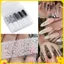10 Cuộn Trắng Ren Đỏ Hoa Móng Tay Chuyển Lá Bộ Cho DIY Móng Tay Nghệ Thuật Stiers Và Quyến Rũ Salon Làm Móng Tay Trang Trí