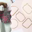 JULYHOT 1 Túi Tay Cầm Phần Cứng Phụ Kiện Đầu Gấu Tròn Đầu Mèo Vuông Mang Theo Vòng Di Động Thay Thế Túi Xách Hành Lý Thời Trang DIY Massivedeals