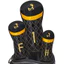 Lưới thêu lưới câu lạc bộ GOLF GOLF Không. 1 Vỏ bọc nắp bằng gỗ Fairway Vỏ bảo vệ đầu bóng chống va chạm ngoài trời