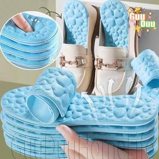 [GUUDUU] Đế Massage cảm ứng mát mẻ giống như đám mây - Đệm chèn giày mùa hè - Thoáng khí, thấm mồ hôi - Đế giày có thể cắt được - dành cho giày thể thao thông thường / Giao hàng miễn phí
