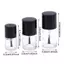 HFSHY Thủy Tinh Sơn Móng Tay Chai Trống Có Bộ Bàn Chải 1 Cái 2 Chiếc Chọn Kích Thước 5ml 10ml 15ml Có Thể Đổ Lại Cho Móng Tay Nghệ Thuật Dầu DIY Sử Dụng VN