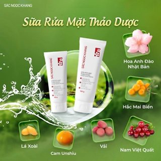 Sữa rửa mặt Thảo Dược Sắc Ngọc Khang [Tuýp 100g]