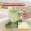 Giỏ Lọc Rác Bồn Rửa Tam Giác Hút Chân Không Chắc Chắn, Lọc Rác Thông Minh, Tiện Dụng Cho Nhà Bếp Gọn Gàng
