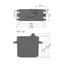 🔥phụ kiện xe rc servo rc đồ nâng cấp xe rc 360 Độ LIEYINGLY1035 Răng Thép Chống Tắc Xoay 35kg Mô-men Xoắn Cao Kỹ Thuật Số Lái Robot Mô Hình Xe Tàu