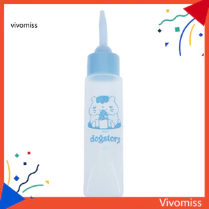 30ml Hamster Thỏ Dài Núm Vú Cho Ăn Bình Sữa Uống Thức Ăn Cho Thú Cưng