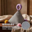 Gối tựa sofa tam giác dễ thương có quai xách pompom vải cotton nhung tăm trang trí phòng ngủ phòng khách quà tặng nữ