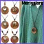 MERIGGIARE Áo Len Dây Chuyền Retro Cổ Phụ Kiện Vintage Da Dây Nữ Trang Sức Áo Len Vòng Cổ