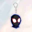 SQ11 Người Nhện: Into the Spider-Verse Acrylic Móc Khóa Anime Miles Morales Mặt Dây Chuyền Cho Ba Lô & Chìa Khóa
